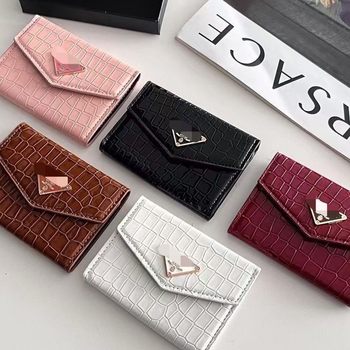 Manufacturer's Spot Direct Batch Crocodile Pattern Card Bag Card Multi-Card Fragrant Milk Small Fragrance Style Yang Shulin Trendy Brand Ys Trendy Brand Organ Bag