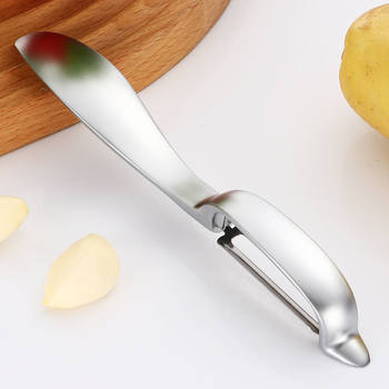 German Stainless Steel Peeling Knife Potato Peeling Artifact Apple Melon Planer Household Kitchen Multifunctional Scraper Sharp