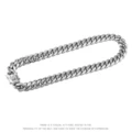 Steel Color 7mm Wide Cuban Chain