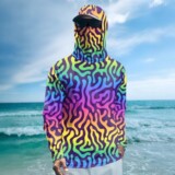 Камуфляжный 3D-костюм для рыбалки SIMMS, мужская солнцезащитная толстовка Luya с длинными рукавами и маской, быстросохнущий дышащий тонкий срез