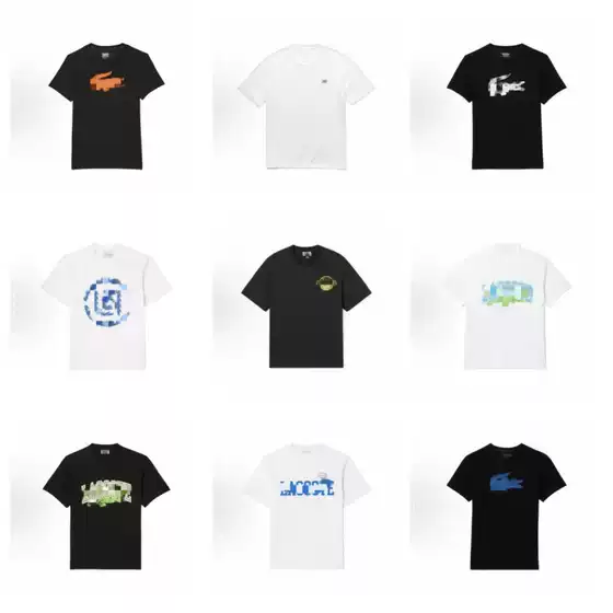 High-Quality Version with All Tags Intact, Crocodile Design, 2026 Summer New Men's Heavyweight Pure Cotton Round-Neck T-Shirt, Casual and Versatile