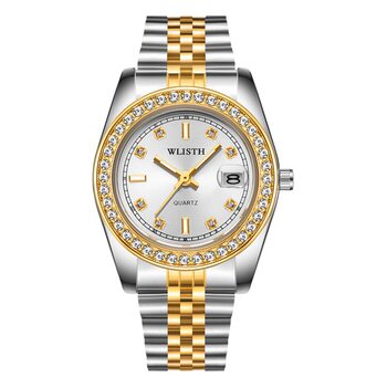 Brand watches foreign trade watches men's steel band men's watches genuine goods quartz watches waterproof luminous men's watches wholesale