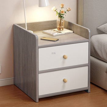 Bedside Table Simple Modern Simple Small Household Storage Cabinet Storage Cabinet Storage Rack Bedroom Rental Room