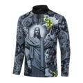 B926# 24/25 Half Zip Brazil Black Inkjet