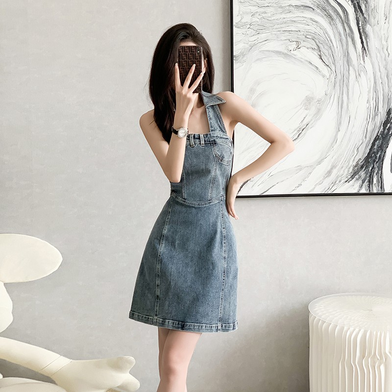 (Mới) Mã B5559 Giá 790K: Váy Đầm Liền Thân Nữ Jud)It Sexy Gợi Cảm Sexy Hàng Mùa Hè Thời Trang Nữ Chất Liệu Jean Bò G02 Sản Phẩm Mới, (Miễn Phí Vận Chuyển Toàn Quốc).