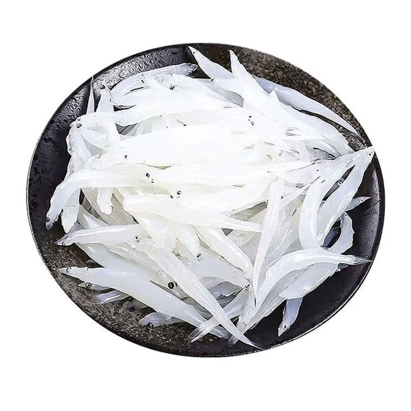 Fresh Frozen Silver Fish, Fresh Frozen Noodle Fish, Scale-Free, Bone-Free, Small Fish, Commercial Seafood and Aquatic Products Wholesale