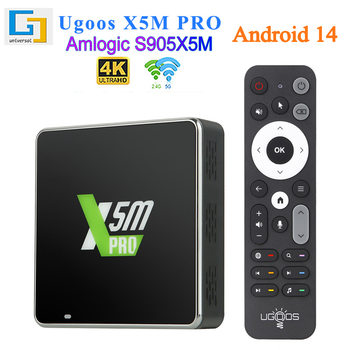 X5M Pro Android Set-Top Box S905X5M Android 14 Bluetooth Gigabit Tv Box Entertainment Tv Box Cross-Border