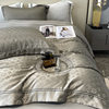 Light Luxury High-end Satin Jacquard Four-piece Set Bedding Bed Sheet Bed Fit Household Four Seasons