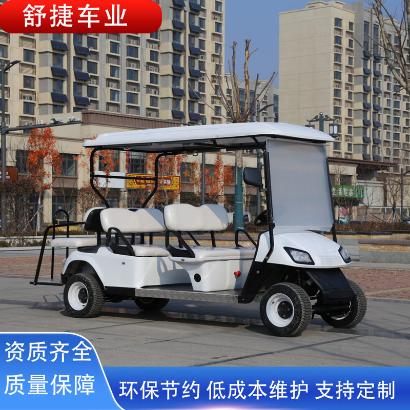 Export Export Golf Cart Sightseeing Car 4-20 Seats Hotel Airport Patrol Car Electric Golf Cart