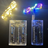5 метров 50 огней светодиодный аккумуляторный блок light string box фонарь мигающий свет string light рождественское украшение звездная светодиодная лента