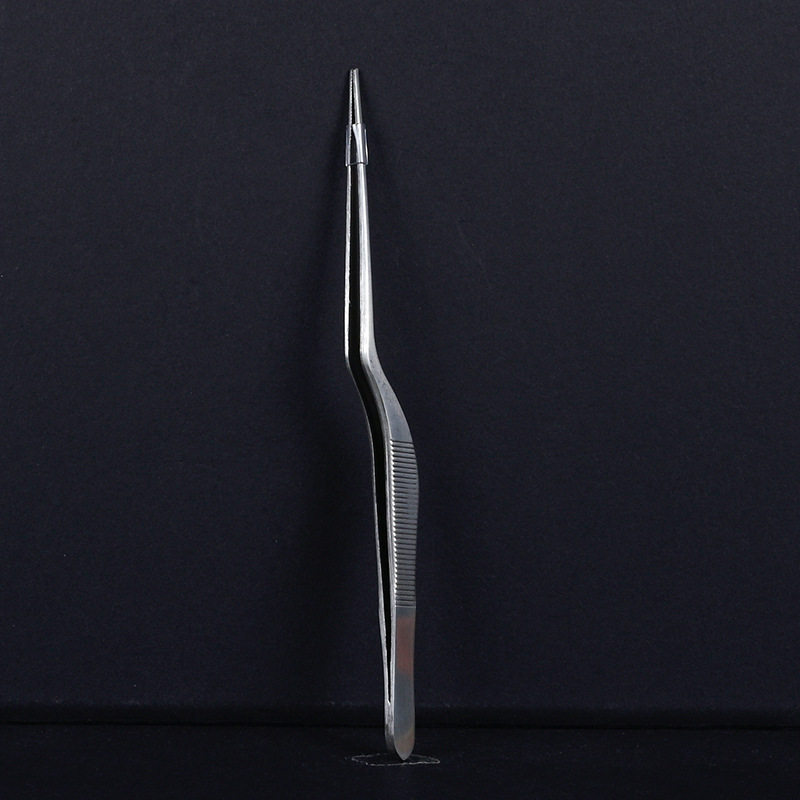 Ear-Picking Tools Stainless Steel Tweezers Ear-Picking Goose Feather Stick Set Technician Special Tools Wholesale
