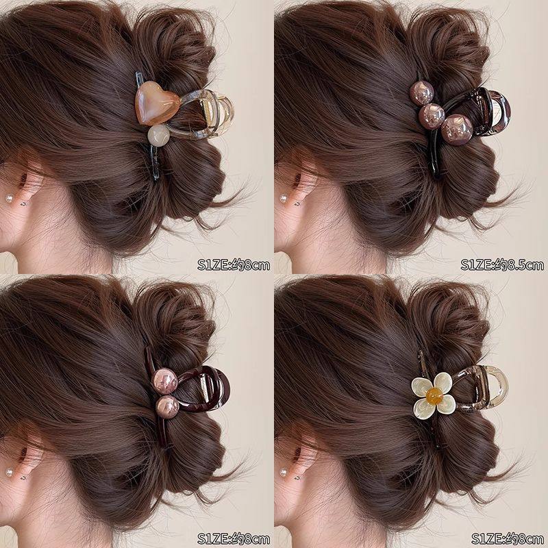 Large Hair Clip for the Back of the Head, Shark Clip Hair Accessory, High-End Half-Up Hair Tie for Women, Wholesale from Manufacturer, Large Quantity