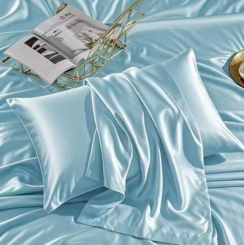 Three Squirrels Ice Silk Pillowcase Imitation Silk Pillowcase Export Pillowcase Summer Pillowcase