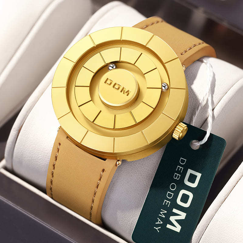 Dom Dom Watch Men's Creative Personalized Quartz Watch Magnetic Levitation Ball Waterproof Men's Dropshipping Watch