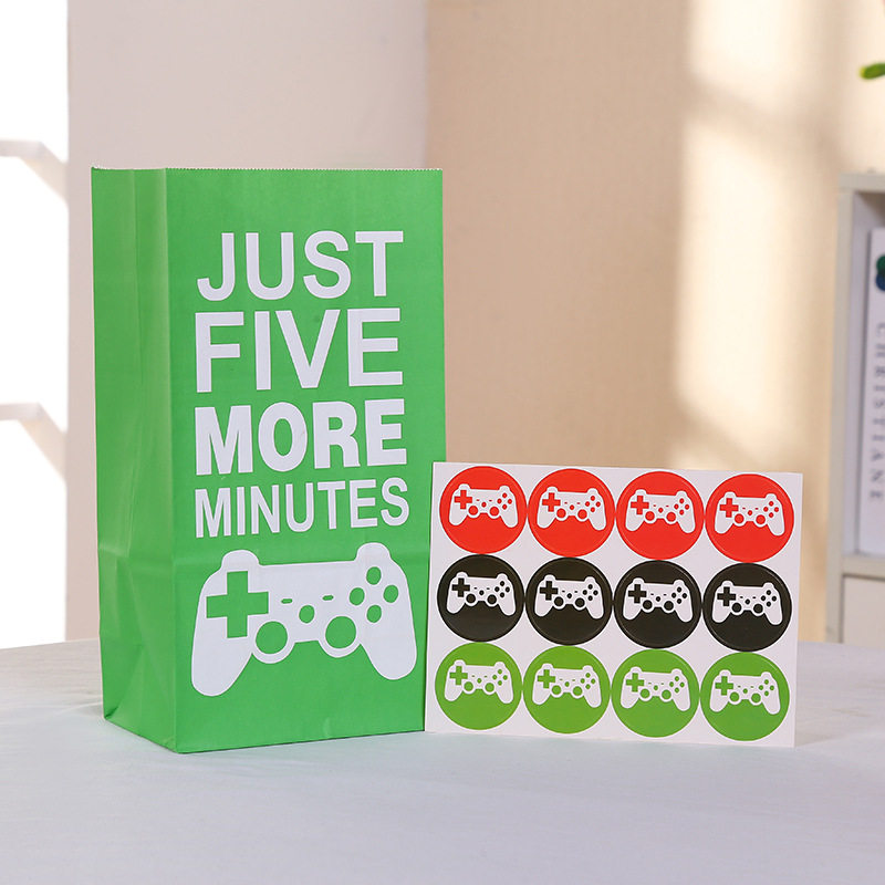 In stock self-owned brand Kraft Paper Bag Party party gift gift bag candy bag factory wholesale customization