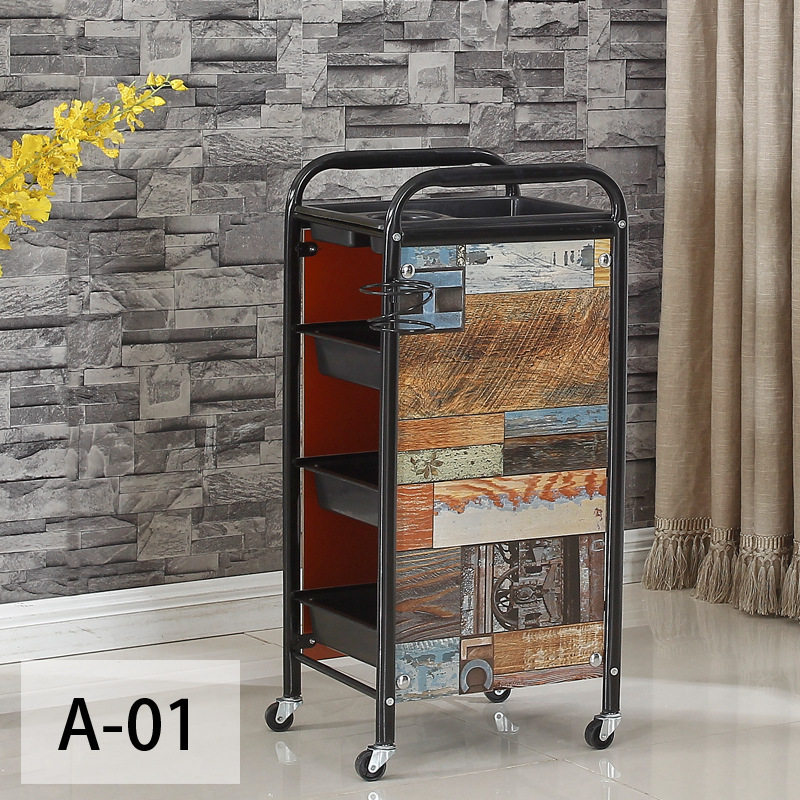 【黒棚木紋板】焼き油上箱四階