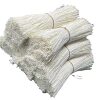 FSC Degradable 1-2MM White Kraft Paper Rope Cut Tag Rope Paper Rope Toy Fixed Power Cord Strapping Rope