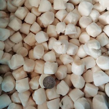 Quick-Frozen Fresh Scallop Columns, Frozen Scallop Columns, Large Scallop Columns, Long Island Scallop Diced Seafood, Sf Express