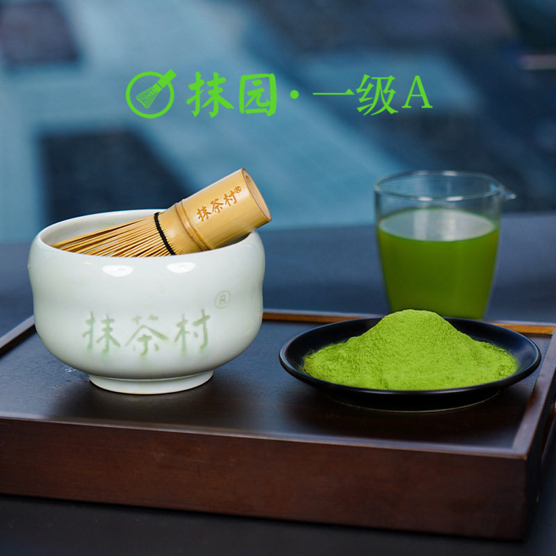 Commercial Natural Matcha Powder Wholesale Baking and Cooking Grade Matcha Village Matcha Garden 500g for Making Drinks Matcha Powder Grade a