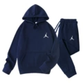 Navy blue-white label