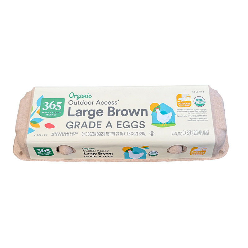 12 pieces of labeling printing egg box egg tray pulp egg box packaging box shockproof courier super egg tray environmental protection