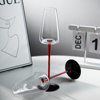 European-Style Concave Bottom Red and Black Champagne Glass Crystal Goblet Home Sparkling Wine Glass Flute-Shaped Gift Box Cocktail