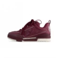 Burgundy four-leaf clover