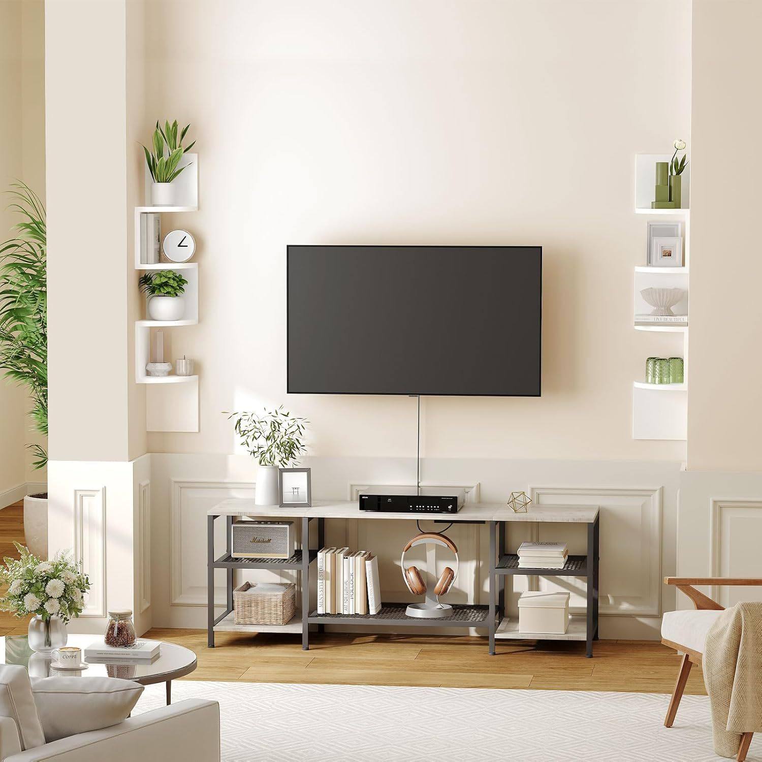 Corner Storage Rack Corner Moisture-Proof Punch-Free Wall Bedroom Wall Corner Bookshelf Kitchen Triangle Cabinet Storage Rack