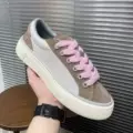Pink shoelaces