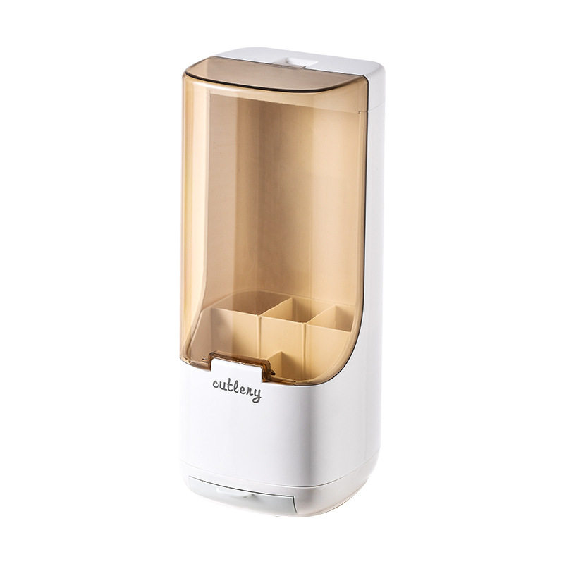 Wall-Mounted Chopstick Sterilizer Kitchen Uv Disinfection Chopstick Holder Tableware Storage Rack Disinfection and Storage Integrated