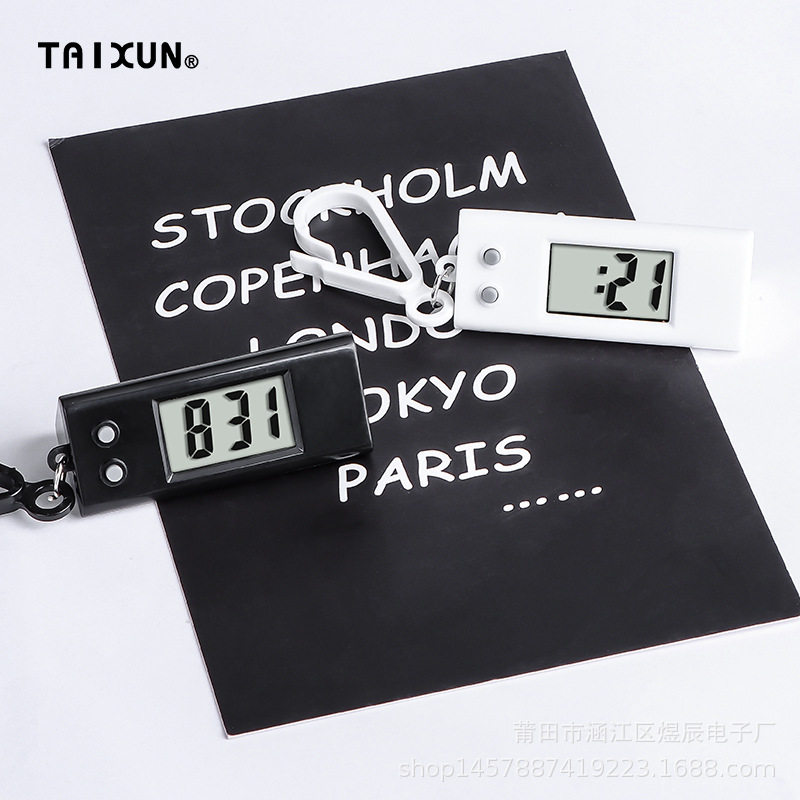 Student Exam Electronic Watches, Men's and Women's Gifts, Small Hanging Watches, Electronic Watches, Keychains, Backpack Hanging Watches, Popular Electronic Watches
