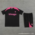 25 short sleeve chelsea black