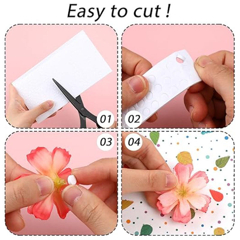High Viscosity Dot Hand Account Foam Double-Sided Tape DIY Square Kidsren's Handmade Sticker Stereo Eva Foam Double-Sided Tape