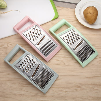 Stainless Steel Vegetable Cutter Household Multifunctional Three-In-One Grater Radish Potato Kitchen Shredder Manufacturer Wholesale