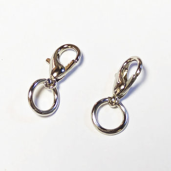 Wholesale Lobster Clasp Metal Keychain Handmade Accessories Jewelry Lobster Clasp Question Mark Buckle Connecting Buckle