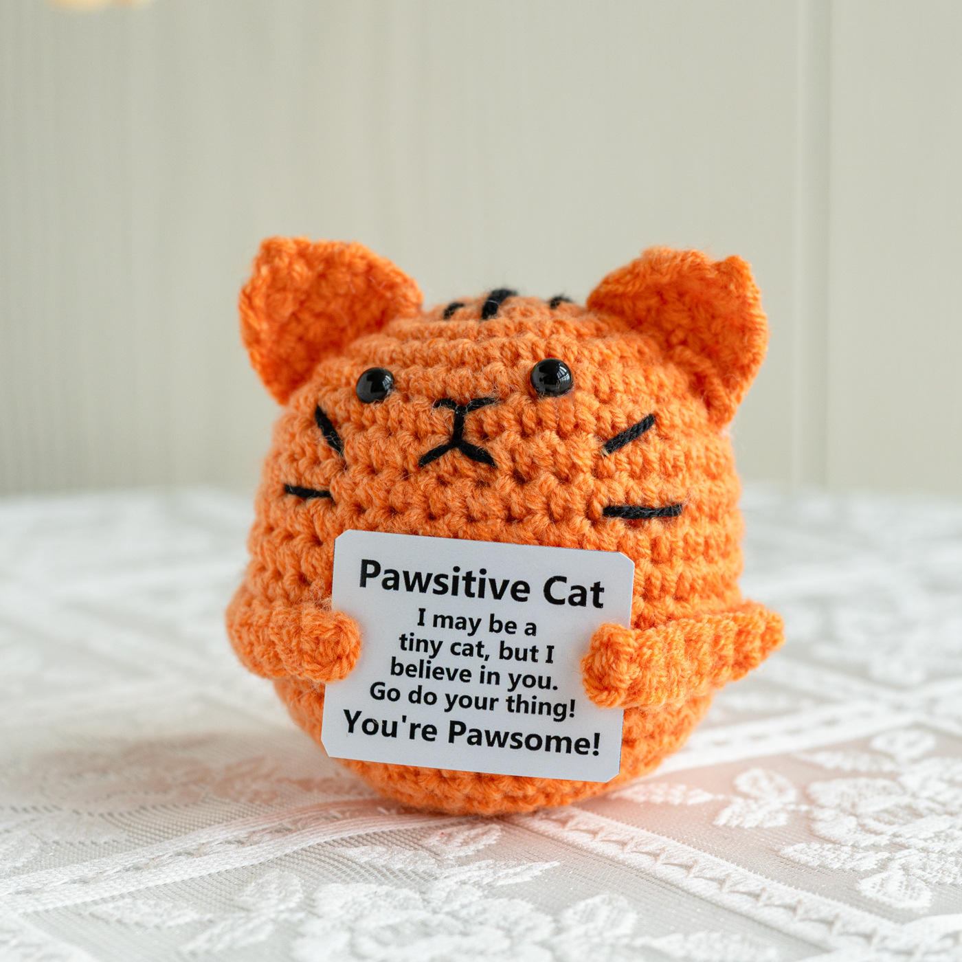 亚马逊新品Cute Frog Toy Card有趣的动物钩织玩具礼物创意礼品