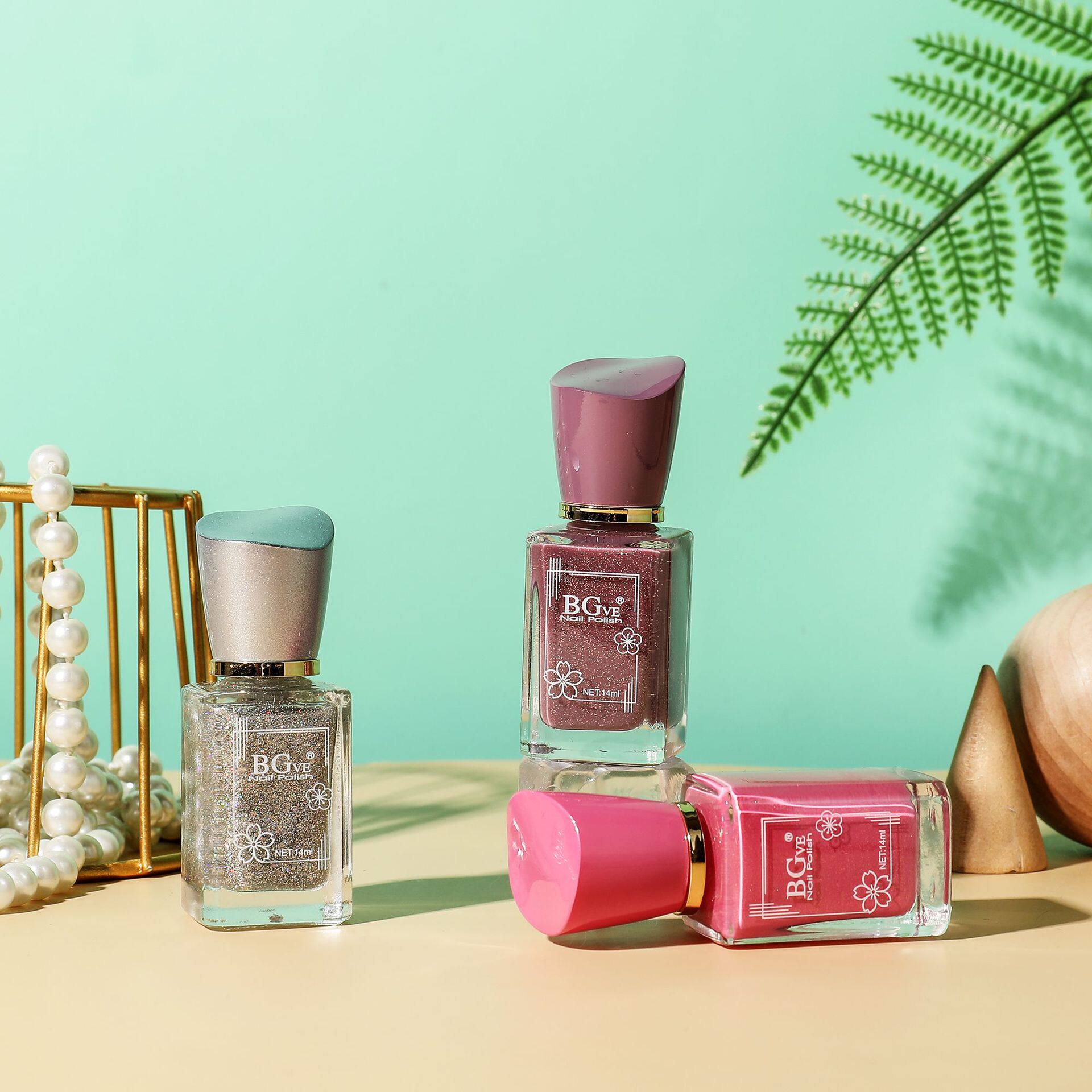 2025 Spring and Summer Whitening Nail Polish Non-Peelable No Bake Long-Lasting Wine Red Sweet Powder 36 Colors Oily Nail Polish Factory Wholesale