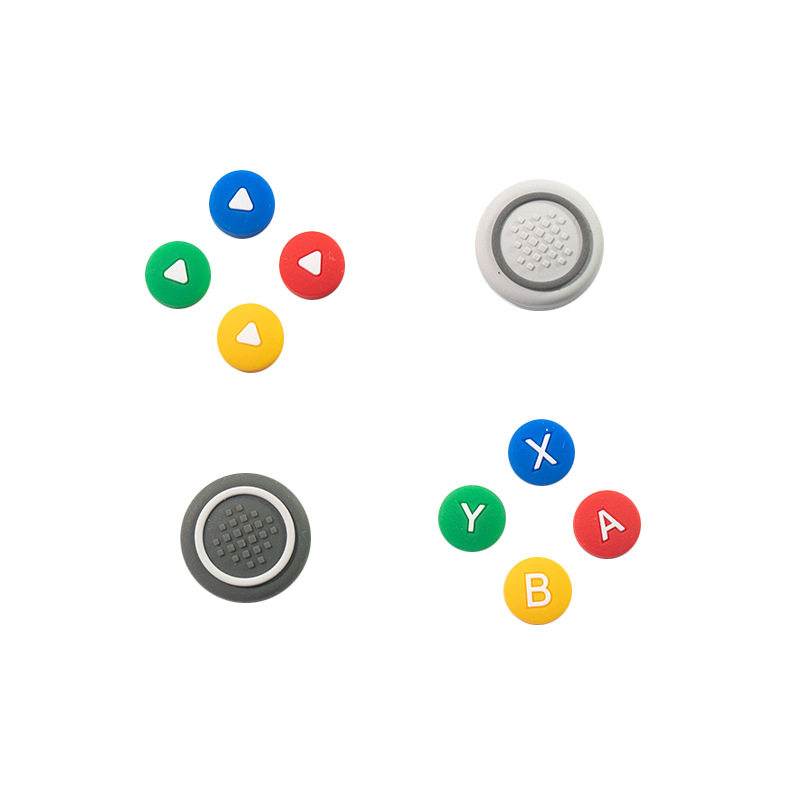 Switch silicone key cap NS direction silicone color key sticker joycon key sticker handle rocker cap