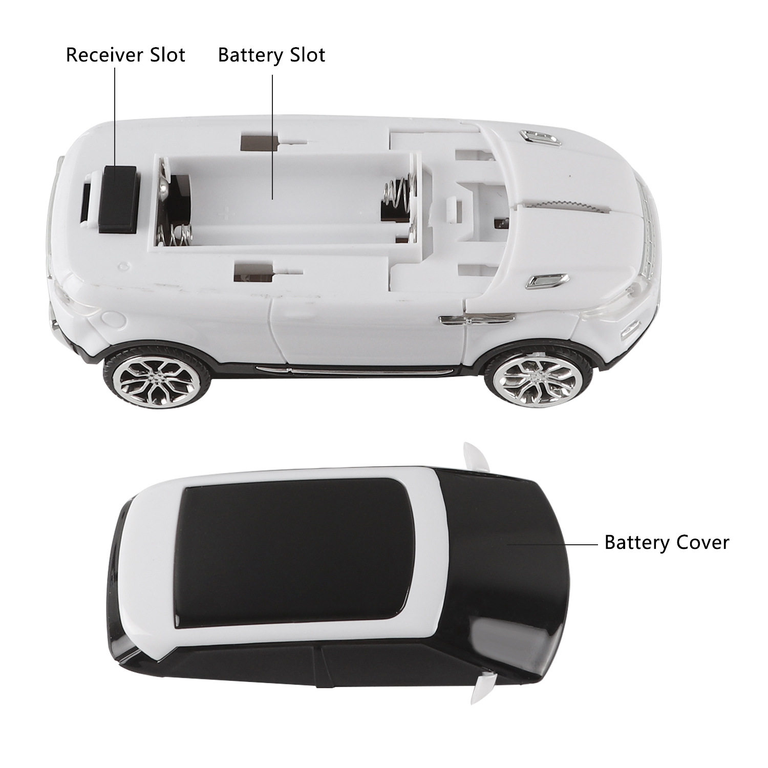 Creative Gift Land Rover Sports Car Mouse 2.4g Optical Computer Mouse Car Model Wireless Car Model Mouse