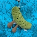 Pickled cucumber pendant