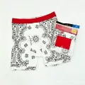 Sup shorts white cashew flower [2 pack]