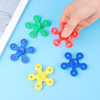 5-Bead Finger Spinner, Five-Blade Bearing, Pentagonal Steel Ball, Spiral Finger Decompression Toy Wholesale