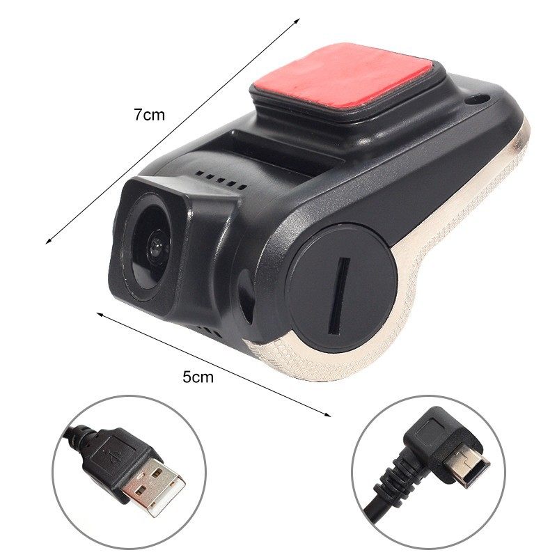 New USB Android Recorder HD Hidden Night Vision AR Gaud Real Scene Driving Recorder Navigator