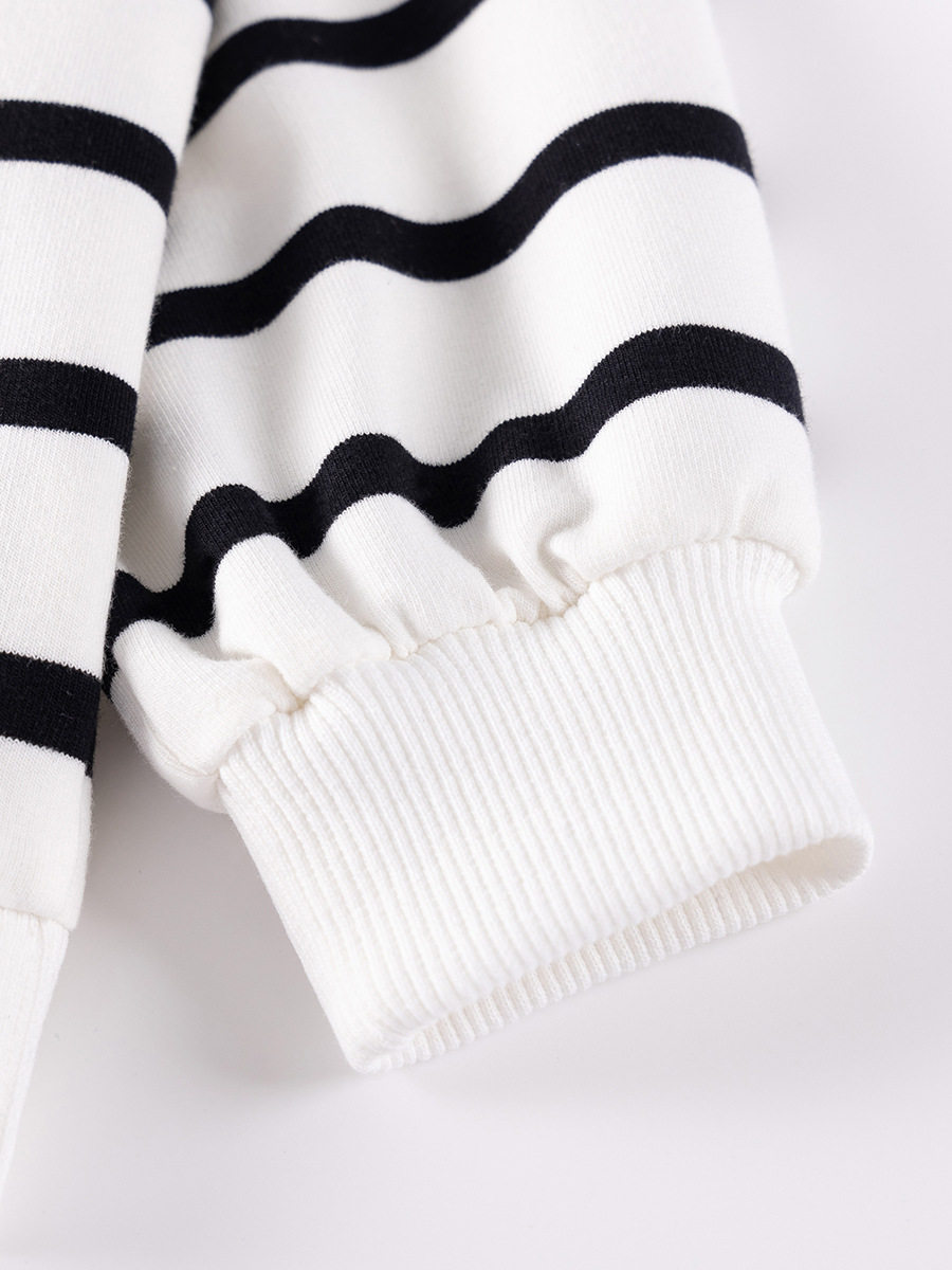 New Style Girls' Set Wholesale, Autumn Striped Long-Sleeve Kids' Outfit