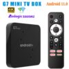 G7Mini S905W2 Tv Box Hd 4K Set-Top Box 5g Wifi Android 11.0 Tv Box Export