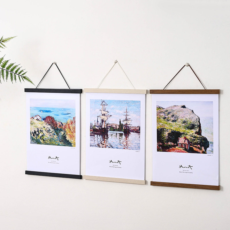 Creative Magnetic Hanging Paintings, Children's Art Picture Frames, Simple Photo Frames, Calligraphy Paintings, Framed Paintings, Hanging Scrolls Wholesale