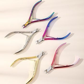 in stock nail clippers D501 professional nail tools toenail clippers dead skin pliers stainless steel nail knife LOGO