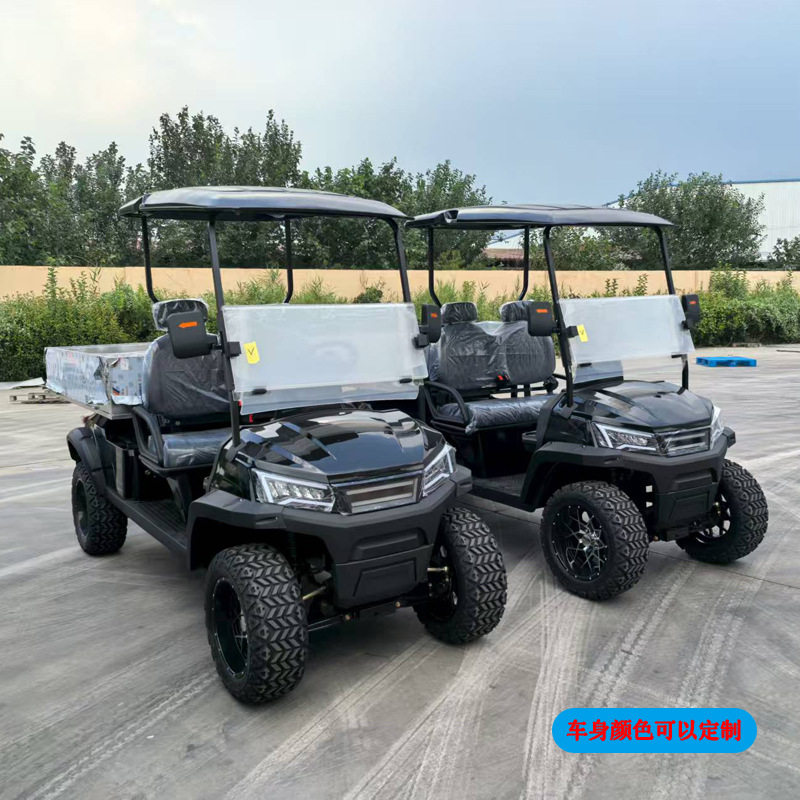Cross-Border Golf Cart Factory Area Shuttle Foreign Trade Electric Sightseeing Car Park Zoo Golf Cart