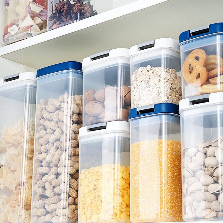 Nut Noodles, Mixed Grains, Kitchen Food Storage Jar, Refrigerator Storage Box, Sealed Jar, Divided Sealed Box, Storage and Preservation