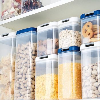 Nut Noodles, Mixed Grains, Kitchen Food Storage Jar, Refrigerator Storage Box, Sealed Jar, Divided Sealed Box, Storage and Preservation